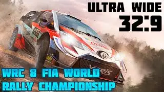 WRC 8 FIA World Rally - 4K Super Ultra Wide 32:9 (3840х1080)