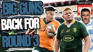 Kitshoff Back, Pumas 7s Star and Wallabies Changes Up Front