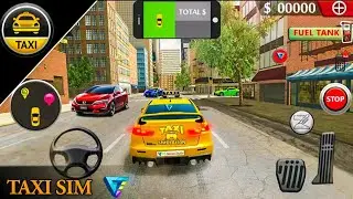 Taxi Sim Game free: Taxi Driver 3D - New 2020 Game | Android Gameplay
