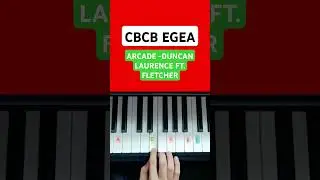 Arcade - Duncan Laurence ft. FLETCHER(Piano Tutorial) 