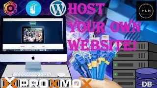 Host YOUR OWN WEBSITE! w/ Proxmox, Portainer, Nginx, Pork Bun! (Start TO Finish FULL GUIDE)