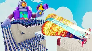 100x BRAWL STARS RICO + 2x GIANT vs 3x EVERY GOD - Totally Accurate Battle Simulator TABS