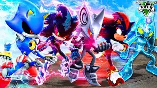 Which SONIC ENEMY is the FASTEST in GTA 5? (Sonic movie mod)
