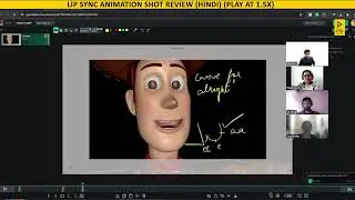 Lip Sync Animation Shot Review in HINDI #3danimation #learnanimation #cgischoolz #animator
