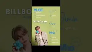 Jimin's song "WHO" still on top 10 at Billboard Global and BB 200 !! Dated August 17, 2024