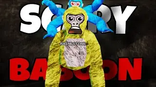 Scary Baboon is Now Even SCARIER!!!