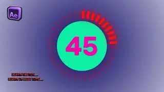 After Effects Tutorial_ How to Create a Countdown Timer Animation in After Effects_No Plugin.