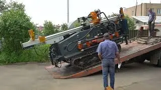 Погрузка буровой Корвет-05С