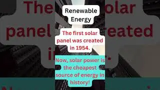 First Solar Panel # solar 