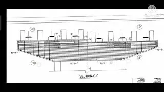 || How to read drawing of the abutment of bridge construction and actual construction of abutment?||