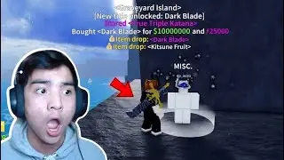FINALLY.. I Got Rip_Indra Admin DARK BLADE in Blox Fruits!
