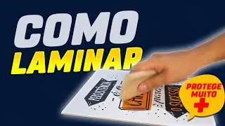 Como laminar papel fotografica adesivo