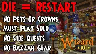 How I Beat The Hardest Wizard101 Challenge Ever (Wizard101 Nuzlocke)