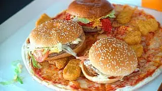 ПИЦЦА С БУРГЕРАМИ