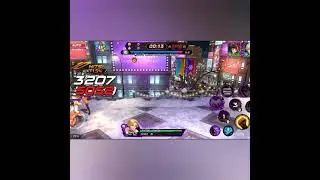 KOF all star story a winter holiday Choi Bounge vs King  #kof #gaming #guiltygear #kingoffighter