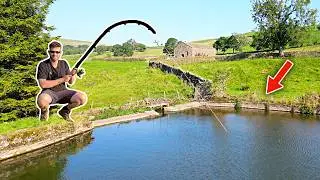 I caught the Private Pond BEAST... (I couldn't believe my eyes!) 😯