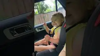 Маленький танцор в авто) #авто #дети #топ #мило #путешествие
