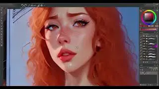 How I illustrated a Naughty Pinup for a client