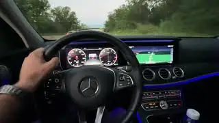 Мой новый выбор Mercedes-Benz E300 4 Matic,как работает ассистент парковки