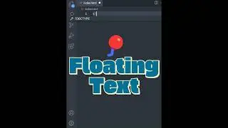 🎈 Floating Text with Pure CSS + JS! 