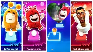 Oddbods Fuse 🆚 Oddbods Newt 🆚  Oddbods Pogo 🆚 SKIBIDI toilet. 🎶 Who Is Best?
