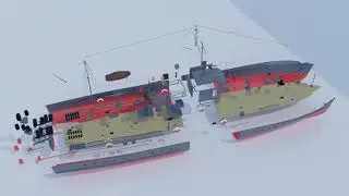 3Д модель катера МО4