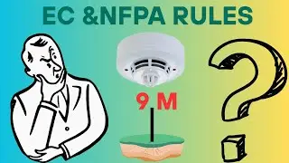 الأكواد في تركيب الحساسات - EC AND NFPA RULES