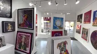 A day in the life of the gallery...