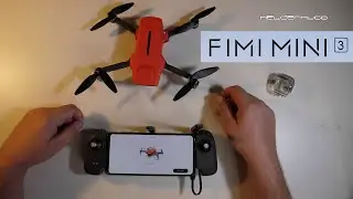 DRONE FIMI MINI 3 - UNBOXING - ACTUALIZAÇÃO - VOANDO DENTRO DE CASA