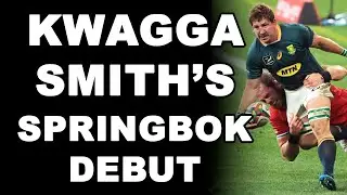 Kwagga Smith's Springbok Debut