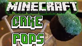 How to make Minecraft Cake Pops - Quake N Bake