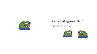 Leveling a healer be like