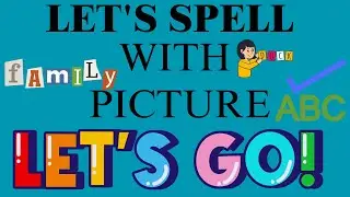 Let's Spell with Pictures! Fun and Educational Kids Activity