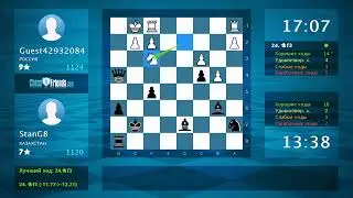 Chess Game Analysis: Guest42932084 - StanG8 : 0-1 (By ChessFriends.com)