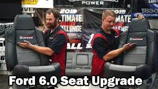 Ford Super Duty Truck Seat Re-Upholstery