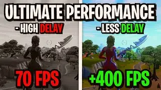 How To Boost Fps in Fortnite And Get 0 Input Delay. 🔥 (best FPS increase ✔️)