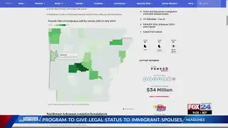 How much marijuana was sold in Arkansas in July 2024?