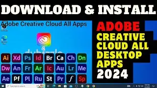 Download & install Adobe Creative Cloud All Desktop Apps 2024 | Generative AI