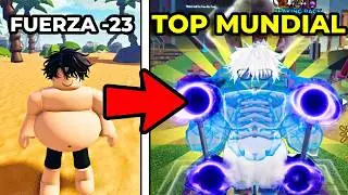 De Noob a TOP MUNDIAL de Fuerza!💪💥 | LIGA DE GIMNASIO
