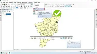 Resolve disappearing table of content in arcgis