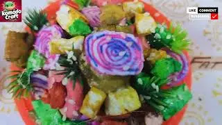 United Arab Emirates famous food presentation with clay/ school project/