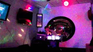 Kevin with DJ Purple @ Mariners, Foster City singing Give Me Some Lovin