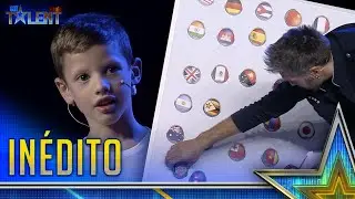 ADIVINA todos los PAÍSES a través de SUS BANDERAS con TAN SOLO 6 AÑOS | Inéditos | Got Talent 2022
