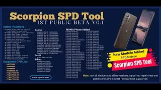 Realme C51 (RMX3830) Flashing Done with SCP Tool  #scptool #ScorpionTool