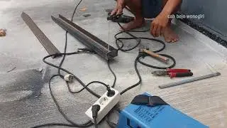 Cara menggunakan las listrik sangat mudah bagi pemula