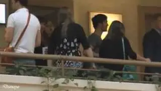 Ian Somerhalder in Moscow, hotel 