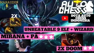 WHAT A COMBO ELF 9 + WIZARD | DOTA AUTO CHESS