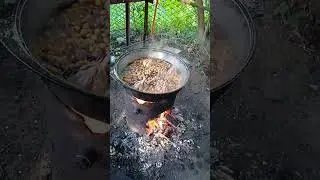 Плов на корпоративе, завод СОМ