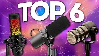 BEST MICROPHONES FOR STREAMING AND PODCASTING IN 2024 | TOP 6 BEST MICROPHONES