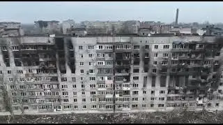 рф уничтожает города Донбасса. Авдееевка январь 2023